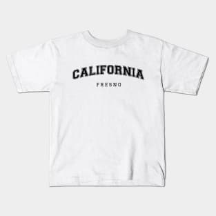 California Fresno College Style Kids T-Shirt